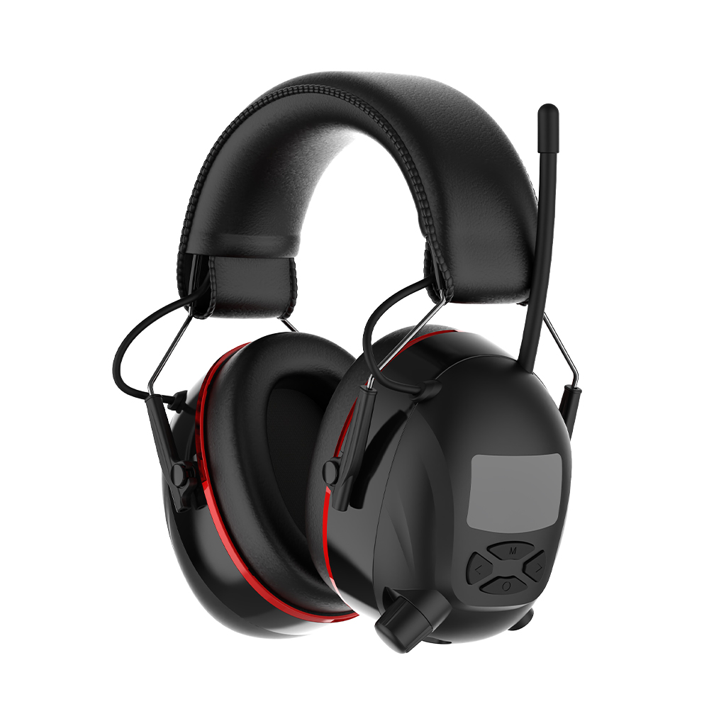 Soundproof earmuffs for industrial noise reduction and safety headphones