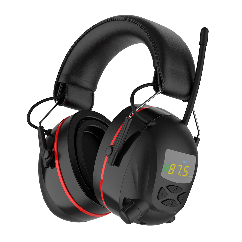 Soundproof earmuffs for industrial noise reduction and safety headphones