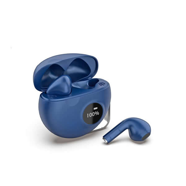 True Wireless Stereo Earbuds With Metal Ring (TWS)